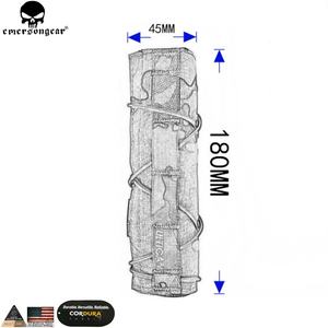 Housse de protection tactique camouflage en nylon 500D pour silencieux extérieur 18 cm - Product Image 6