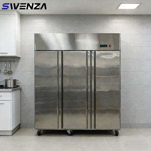 <span class=keywords><strong>Réfrigérateur</strong></span> commercial vertical SWENZA avec logo personnalisable, congélateur de stockage frigorifique, congélateur commercial sur pied - Product Image 1