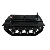 Plataforma de Desarrollo de Robots Industriales Todoterreno TR500S WD-HM con Chasis de Orugas de Goma, Motor DC sin Escobillas de 0.3kW, 4WD, 50kg