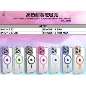 Custodia Magnetica Trasparente ad Alta Resistenza e Anti-Ingiallimento per iPhone 17 Pro Max - Product Image 1