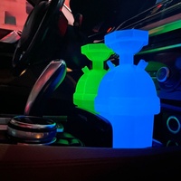 Accessoires de chicha d'usine : Chicha LED portable pour voiture, lumineuse dans le noir, pour accessoires de fumeurs