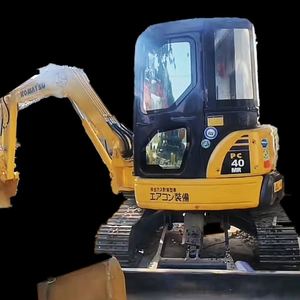 Miniexcavadora Komatsu PC40 Usada Original de Japón, Máquina de Construcción de 4 Toneladas con Motor y Certificación CE - Product Image 2