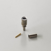 Câble d'antenne RG316 4 GHz, fil électrique étanche, connecteur coaxial RF à sertir avec fiche femelle SMB d'usine