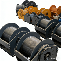 Treuil hydraulique haute rigidité 5 tonnes, résistant aux chocs, pour levage de grandes machines, capacité de levage de 1 à 10 tonnes
