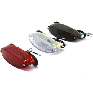 12V universel moto <span class=keywords><strong>feu</strong></span> arrière 28 LED clignotant lampe ATV Quads rue moteur arrêt frein course plaque d'immatriculation - Product Image 4