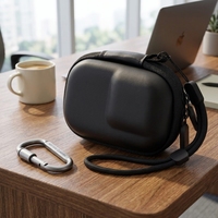 Étui de transport pour mini-caméra en EVA rigide, étui personnalisé en EVA, antichoc, étanche, sac compact pour appareil photo numérique, sacs et étuis en EVA