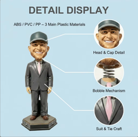 Figurine de dessin animé personnalisée, statue bobblehead personnalisée, figurine réaliste de personnage sportif faite à la main, jouet bobblehead