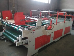 Máquina encoladora de carpetas inferiores automática para cajas de cartón corrugado Venta directa de fábrica Caja de madera de rodamiento PLC accionada eléctrica - Product Image 6
