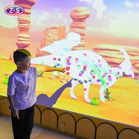 Permainan Proyeksi Gambar AR Interaktif, Permainan Lukis Digital, Pemindai Proyeksi Dinding Interaktif untuk Sekolah