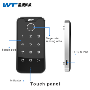 Keyless số kỹ thuật số khóa tủ điện tử khóa tủ kỹ thuật số thông minh locker kỹ thuật số rfid thẻ xi lanh khóa cửa thông minh - Product Image 3