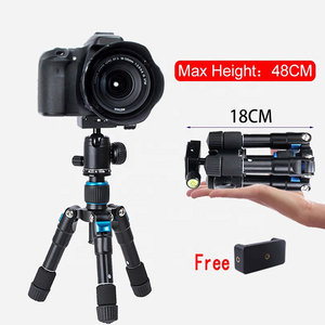 Trípode Flexible de escritorio para teléfono móvil, soporte <span class=keywords><strong>compacto</strong></span> portátil para cámara DSLR - Product Image 1