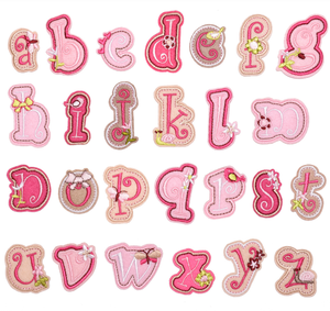 Şapkalar için 26 Siyah Beyaz İngilizce Alfanümerik Yama ile İşlemeli Ütüyle Yapıştırılan Kumaş (Çevre Dostu) - Product Image 4