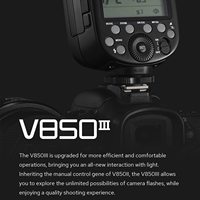 Flash Speedlite para Cámara Godox V850III para Canon, Nikon, Sony, Fuji, Olympus