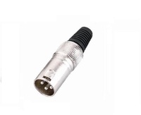Regua XLR 	 Conectores XLR macho en ángulo recto 	 Cable RJ45 a 2 XLR