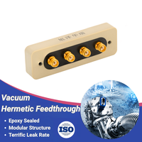 Connecteur coaxial hermétique 4PC1.85 65GHz, module à cadre en D scellé pour machine de photolithographie et système d'énergie solaire
