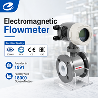 Débitmètre électromagnétique à bride KIO DN10 à DN2000 haute précision ± 0,2 %, intégré et télécommandé, types RS485 HART 4-20mA KF700-FA