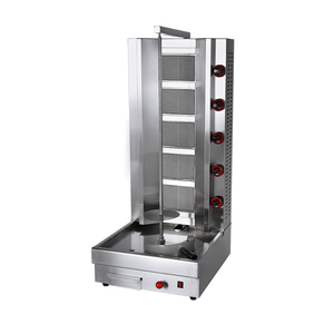 Grill à Kebab Turc Rotatif Automatique à Gaz avec 2 Brûleurs pour Usage en Restaurant - Prix d'Usine - Product Image 2