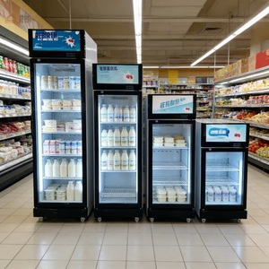 Frigorifero Commerciale Personalizzato a <span class=keywords><strong>Doppia</strong></span> Porta, <span class=keywords><strong>Vetrina</strong></span> Espositiva con Porta Trasparente - Product Image 6