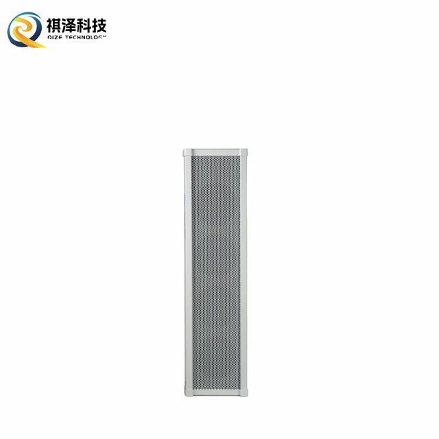 Premium Aluminum Housing 30W Wall Mounted Outdoor Speaker 110 Volt Weatherproof Sound Unit for Park Shopping Mall Hotel