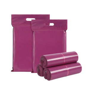Sac fourre-tout violet Crown Capital, longueur de scellage 4 cm, sac de coursier auto-scellant imperméable pour l'emballage et l'expédition e-commerce - Product Image 2