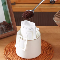 Usine proposant des conceptions personnalisées papier filtre à café durable sacs de café goutte à goutte vides de haute qualité pour un brassage fiable
