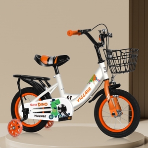 <span class=keywords><strong>Bicicletta</strong></span> per Bambini con Rotelle di Supporto e Cestino, Ruote da 12 Pollici, per Bambini dai <span class=keywords><strong>3</strong></span> <span class=keywords><strong>Anni</strong></span> in Su - Product Image 1