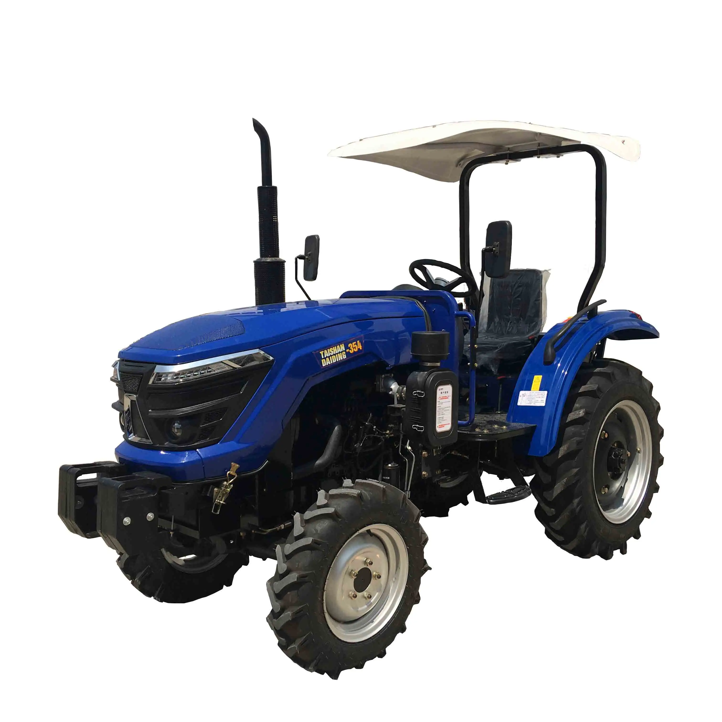 Beli traktor Daiding traktor Mini 354 4wd 35 hp 4x4 pertanian traktor sama alat lengkap untuk dijual