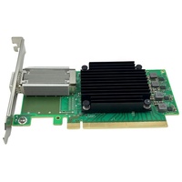 Tarjeta de Red con Chip X-5, Interfaz PCIe 3.0 X16, QSFP28, Puerto Único, 100GbE, Piezas de Computadora MCX555A-ECAT