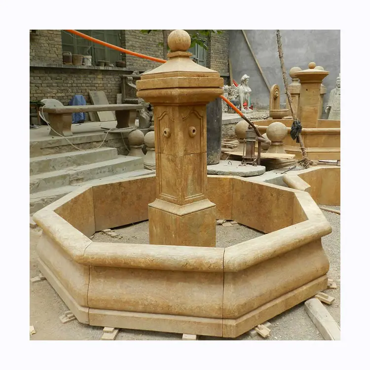 Modern Outdoor Used Antique Granite Limestone Marble Water Fountains For Garden Decor