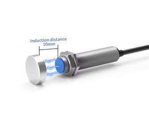 เซ็นเซอร์วัดระยะแบบแม่เหล็ก GTRIC Reed Proximity Switch รุ่น M12 ระยะตรวจจับ 10 มม. แบบฝัง 5-220V DC 2 สาย แบบ Hall Effect - Product Image 2