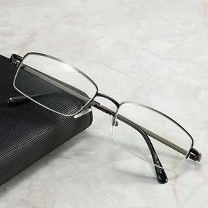 نظارات القراءة بعدسات نصف الإطار مضادة للون الأزرق للرجال والنساء نظارات تكبير لعلاج طول النظر الشيخوخي +150 250 350 - Product Image 2