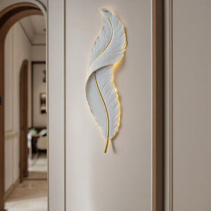 Moderne design wandlampen, binnenverlichting, led-lampen, hotel, villa, project, decoratieve hars, hoge kwaliteit, huisdecoratie, 220v - Product Image 1