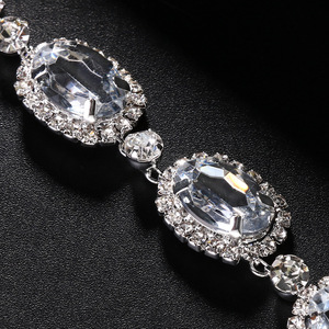 人気のゴールドメッキ女性用セクシーボディチェーン低ウエスト下着ラインストーンビキニ合金ボディジュエリーダイヤモンド付き - Product Image 4