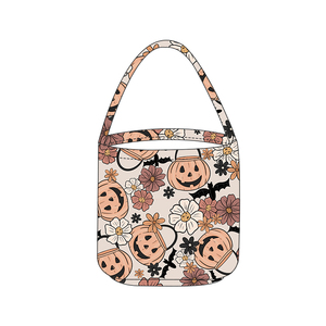 Impresión completa niños <span class=keywords><strong>Halloween</strong></span> lona Tote cesta personalizar patrón niños Festival regalo fiesta cubo bolsas - Product Image 4