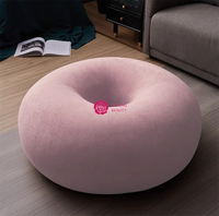 Yicheng Beauty Canapé pouf au sol en forme de beignet de luxe moderne Meubles de maison design Canapé de loisirs rond à vendre