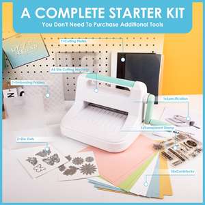 26042 Manuelle Stanz- und Prägemaschine, A5 mit 6-Zoll-Öffnung, Scrapbooking-Maschinen-Set zum Basteln, für Scrapbooking und Kartengestaltung - Product Image 3