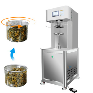 Máquina de selagem de latas enlatadas e latas de cerveja semiautomática fácil de operar