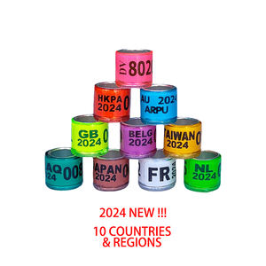 2024 Nieuwe Vogel Ring Aluminium 8Mm Custom Carrier Homing Postduif Voetbanden Duiven Ringen 2024 - Product Image 1