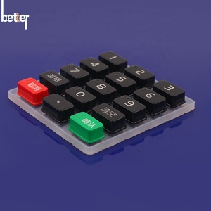 ปุ่มกดพลาสติก ABS PP PC แบบกำหนดเอง คีย์แคปยางสำหรับคีย์บอร์ด - Product Image 5
