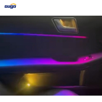 Kit d'éclairage d'ambiance GUGO W212 pour Mercedes Classe E W212 2010-2015, éclairage intérieur LED 19 couleurs, amélioration du garniture de cabine