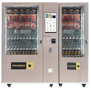 Distributeur automatique à grande capacité avec poussoir à ressort, équipement de distribution de boissons et de collations en libre-service, distributeur automatique commercial standard - Product Image 3
