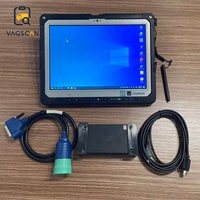 Ordinateur portable robuste Toughbook CF33, outil de diagnostic pour camions lourds, tracteurs, machines agricoles, scanner complet OBD Windows