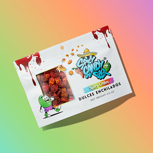 Empaque Personalizado a Prueba de Olores para Gomitas <span class=keywords><strong>Chamoy</strong></span> con Ventana Transparente, Bolsa de Pie para Dulces y Golosinas - Product Image 2