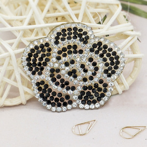 Patch adhésif de luxe à fixer à chaud personnalisé, feuille de décoration adhésive squelette, presse à chaud, fer Bling sur transfert de strass - Product Image 6