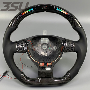 Para Volkswagen Golf MK5, superventas, piezas automotrices, volante deportivo de fibra de carbono 2003 2004 2005 2006 2007 <span class=keywords><strong>2008</strong></span> 2009 - Product Image 1