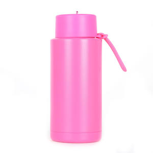 Bouteille isotherme sous vide personnalisée avec logo, 34 oz, doublure en céramique, réutilisable, en acier inoxydable - Product Image 3