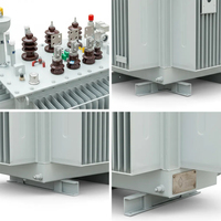 Transformateur à enroulement en cuivre 100 kVA 200 kVA 300 kVA, transformateur immergé dans l'huile 315 kVA 400 kVA 500 kVA, prix