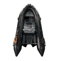 12ft Offre Spéciale RIB 360 certifié CE Hypalon/PVC AluminumHull RIB Bateau de pêche gonflable