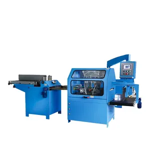 HXCP Electric Notebook Corner Cutting Machine Automatic Paper Book Die-Cutting Device with Schneider PLC Binding Machine