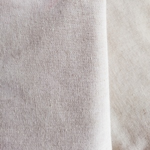 Tessuto Misto Poliestere e <span class=keywords><strong>Lino</strong></span> all'Ingrosso, Fibra Vegetale Naturale Intrecciata 190G per Pantaloni, Vestiti e Camicie per Ragazze e Ragazzi - Product Image 1